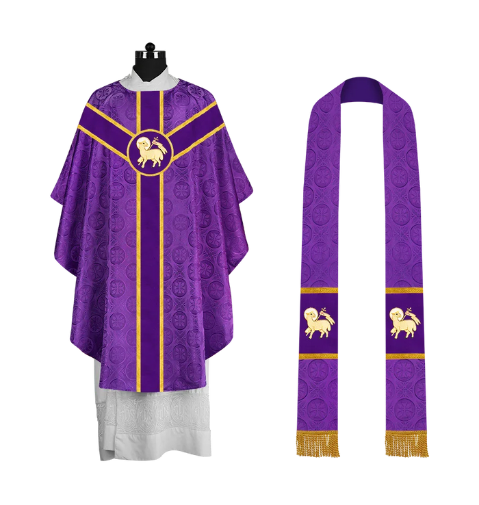 Gold Trims / LAMB / Violet
