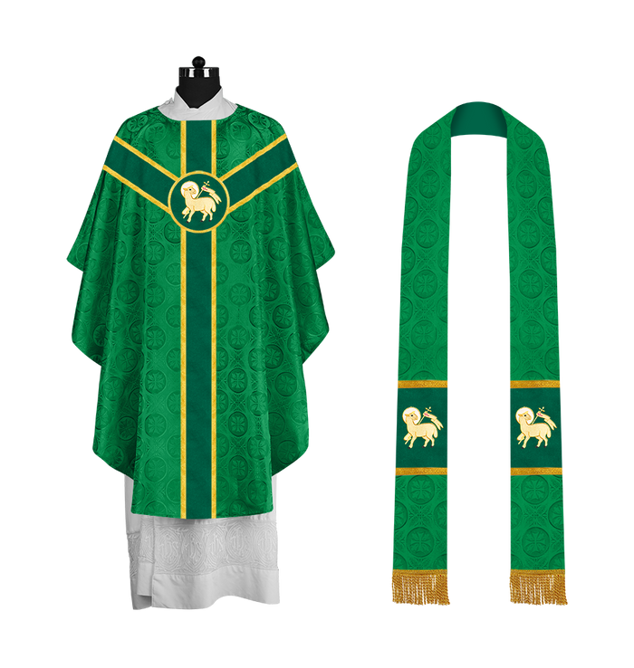Gold Trims / LAMB / Green