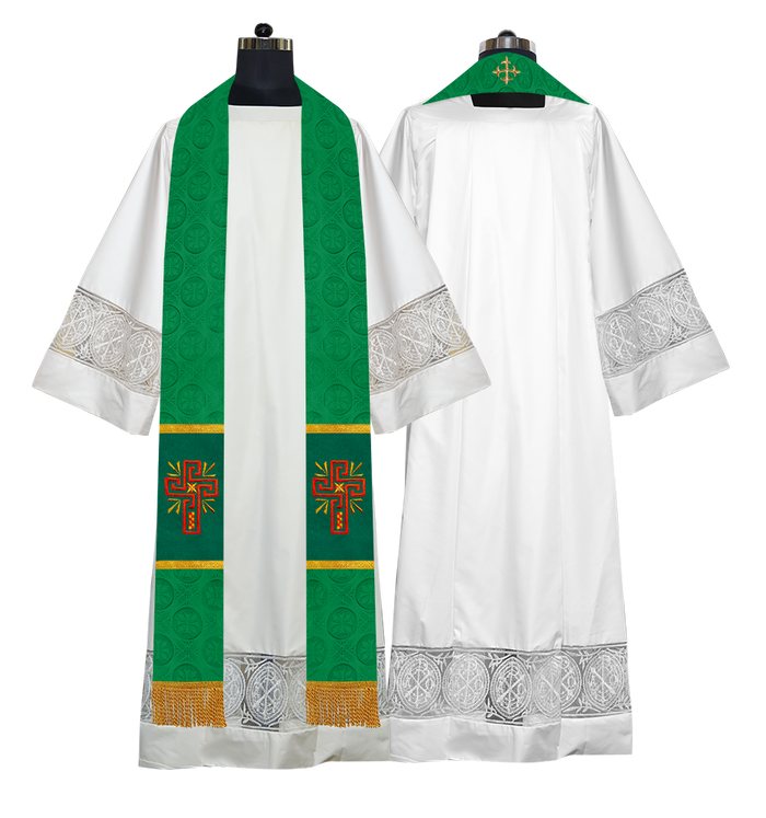 Bottom Motif / Glory Cross / Green