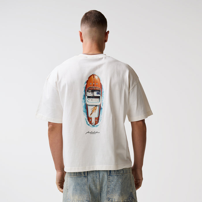 Livin' T-Shirt | Chalk