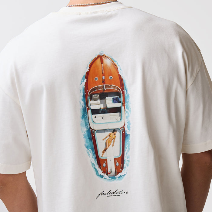 Livin' T-Shirt | Chalk