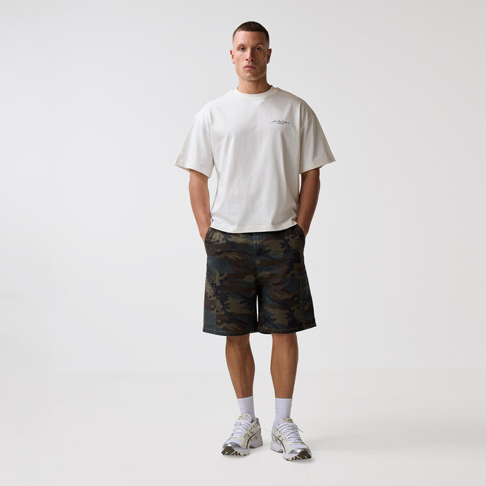 Longline OG Camo Cargo Short | Dark Green