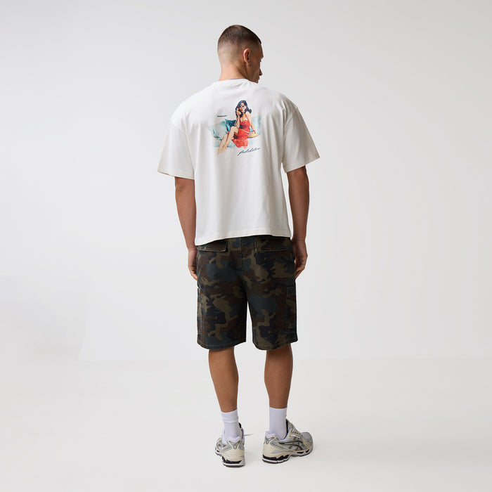 Longline OG Camo Cargo Short | Dark Green