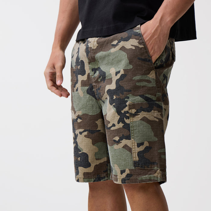 Longline OG Camo Cargo Short | Green