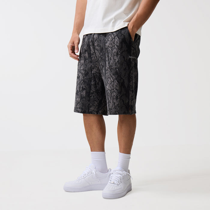 Longline Short | Black Camo