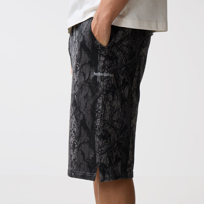 Longline Short | Black Camo