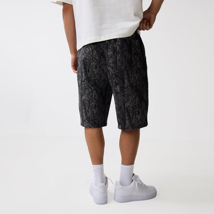 Longline Short | Black Camo