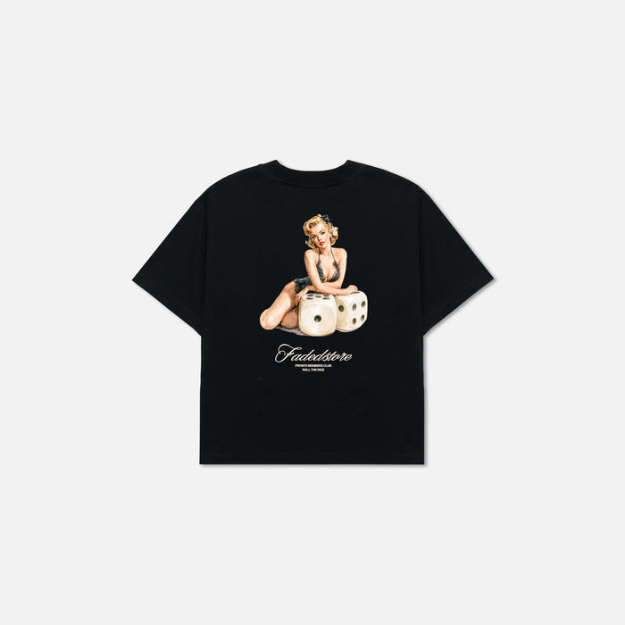 Lucky Roll T-Shirt | Black