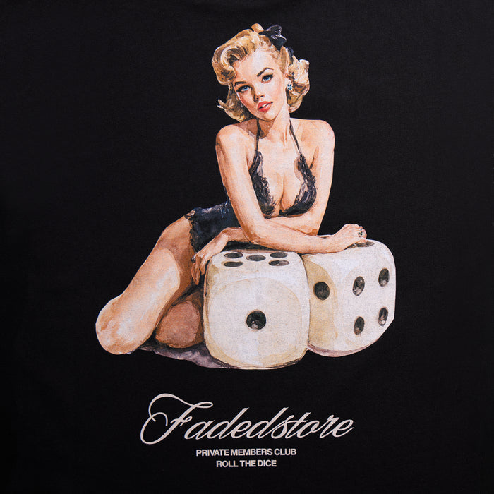 Lucky Roll T-Shirt | Black