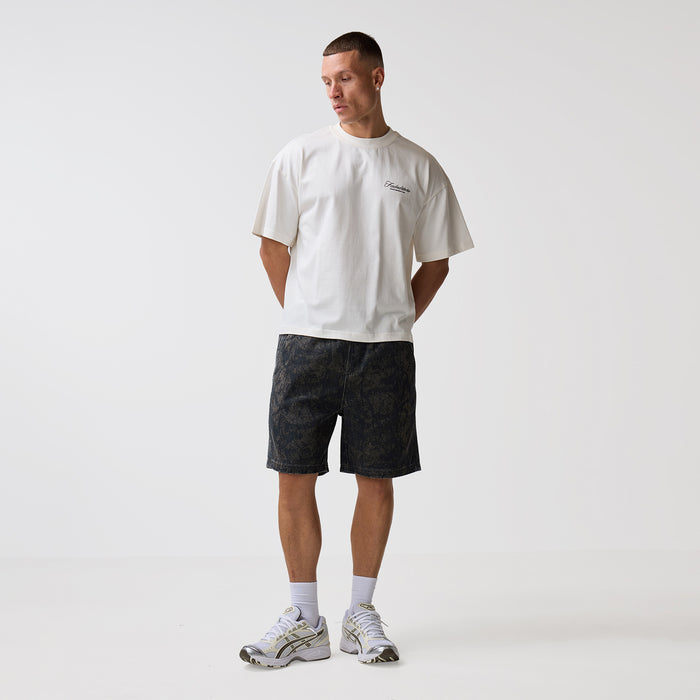 Lucky Roll T-Shirt | Chalk
