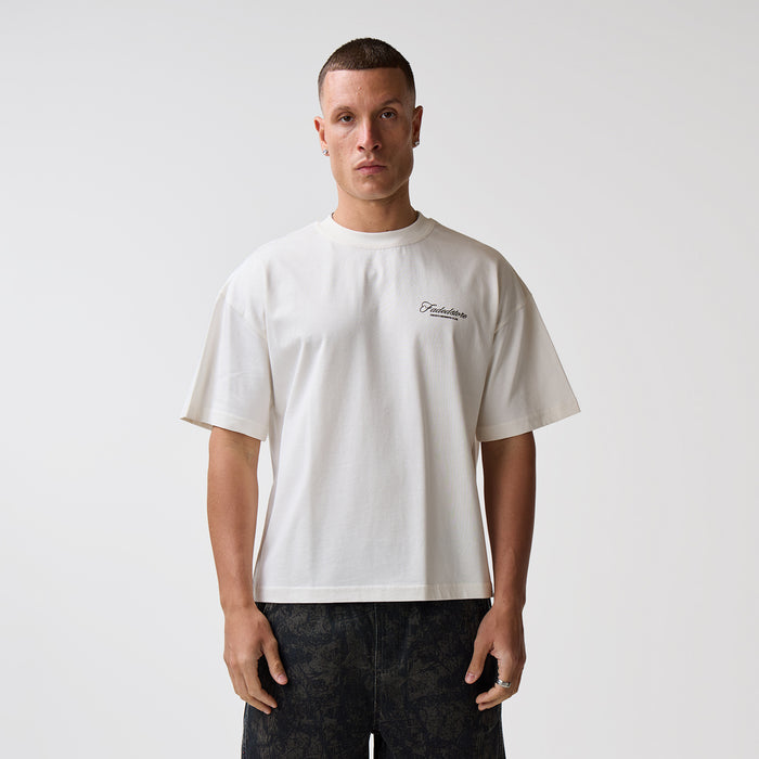 Lucky Roll T-Shirt | Chalk