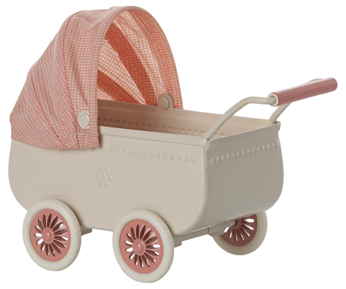 Maileg Pram in Coral