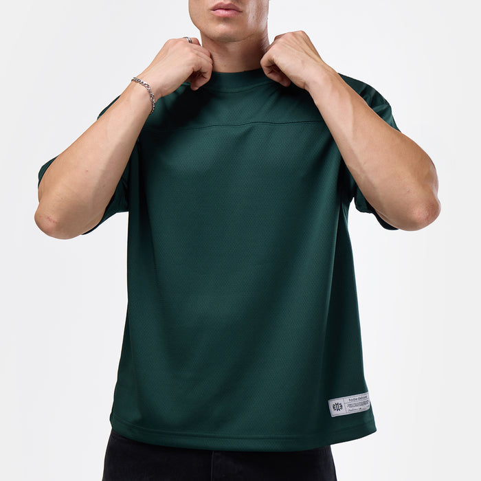 Mesh Jersey | Forest Green