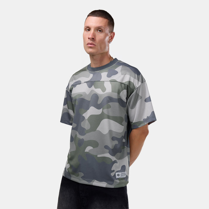 Mesh Jersey | Green Camo