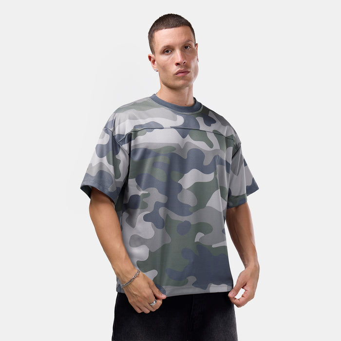 Mesh Jersey | Green Camo