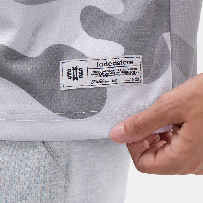 Mesh Jersey  | Grey Camo