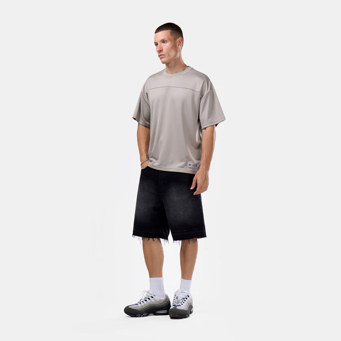 Mesh Jersey | Taupe