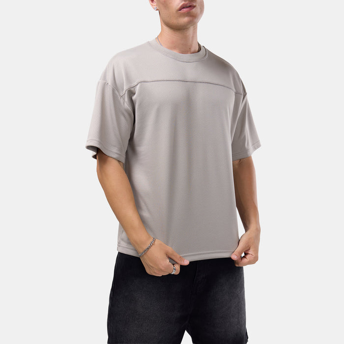 Mesh Jersey | Taupe