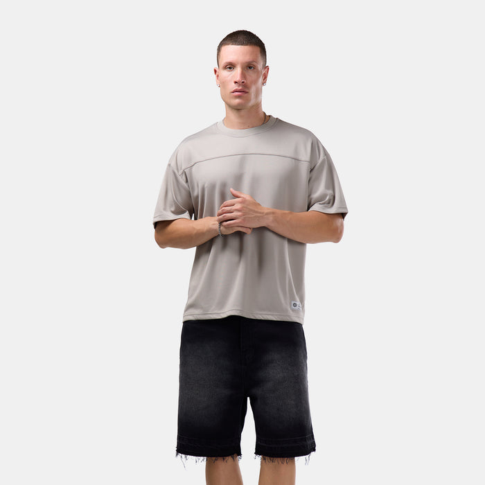 Mesh Jersey | Taupe