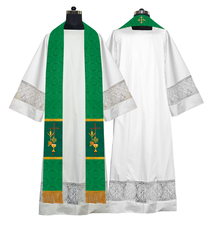 Bottom Motif / Eucharistic / Green