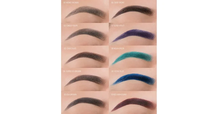 MOIRA Brow Defying Gel - Aqua Green