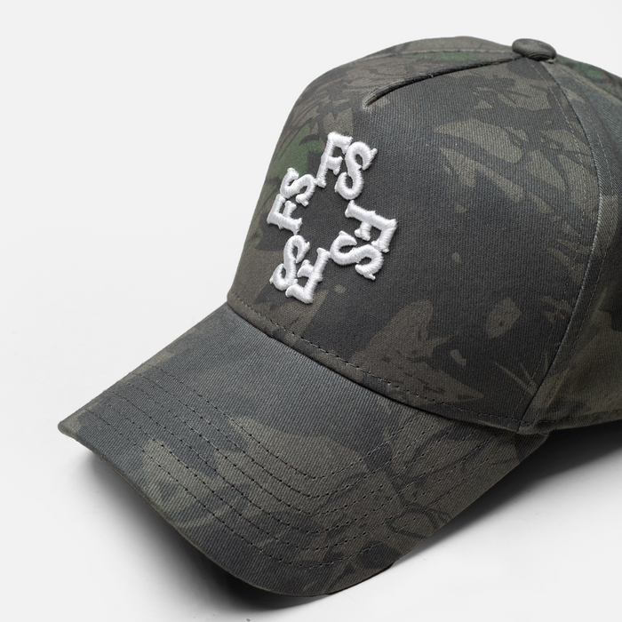 Monogram Real Tree Cap | Dark Green