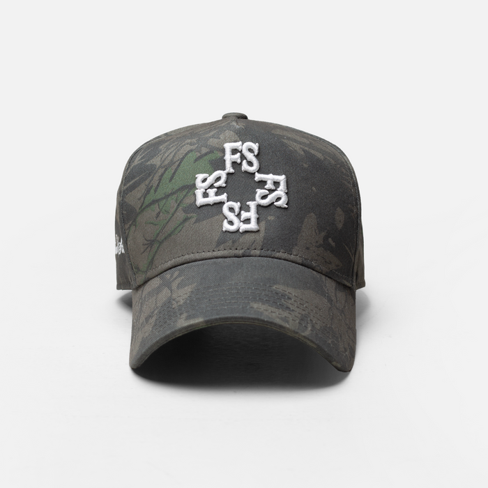 Monogram Real Tree Cap | Dark Green