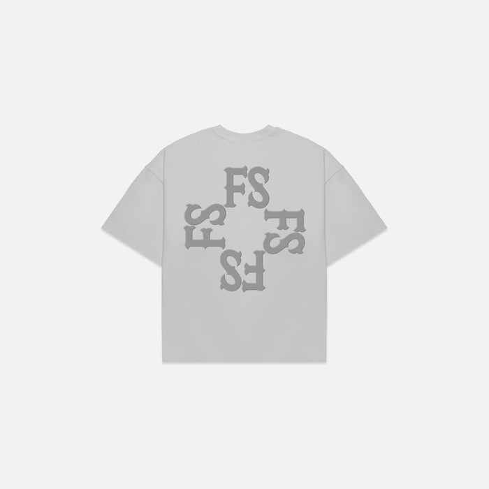 Monogram T-Shirt | Mid Grey