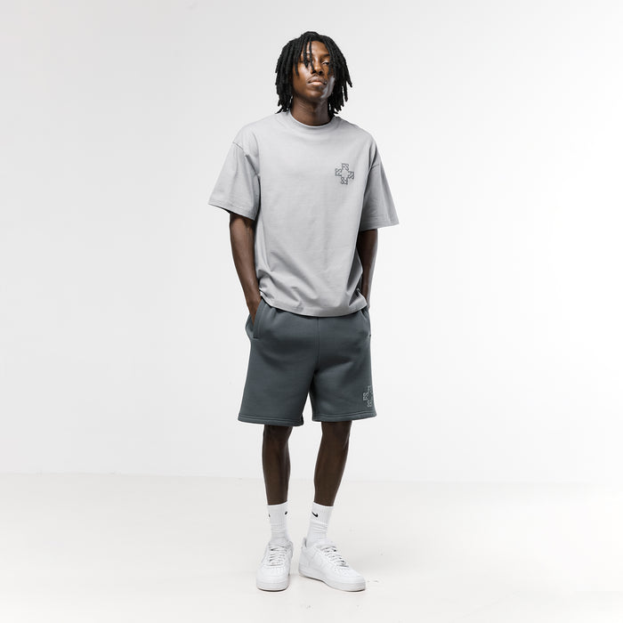 Monogram T-Shirt | Mid Grey