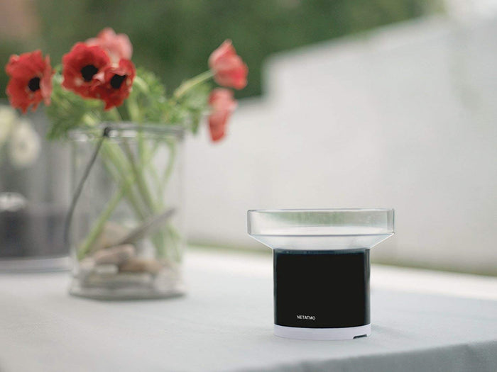 Netatmo Rain Gauge for Netatmo Weather Station, NRG01-WW, Black