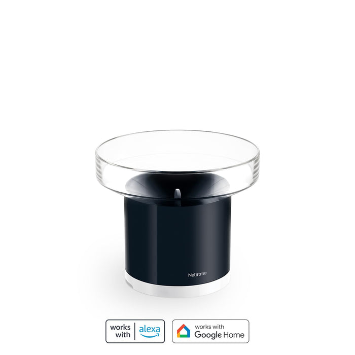 Netatmo Rain Gauge for Netatmo Weather Station, NRG01-WW, Black