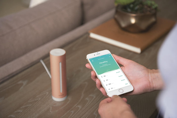 Netatmo Smart Indoor Air Quality Monitor (temperature, humidity, noise and CO2 sensors), NHC-UK