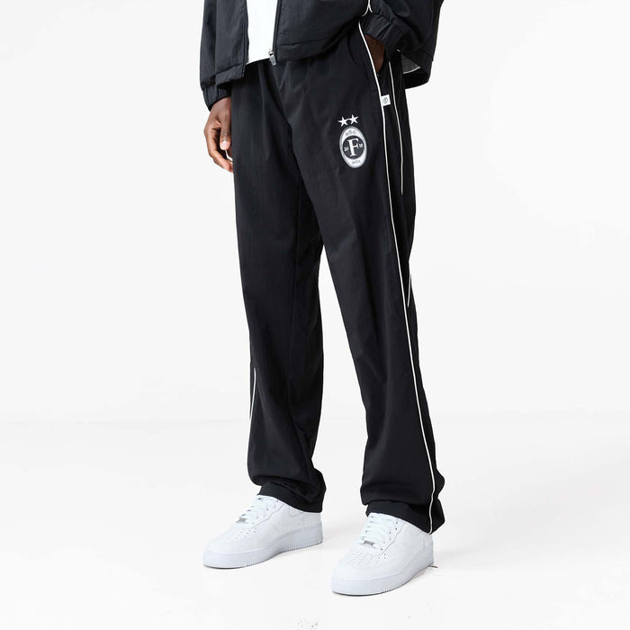 Nylon Football Tracksuit | Black