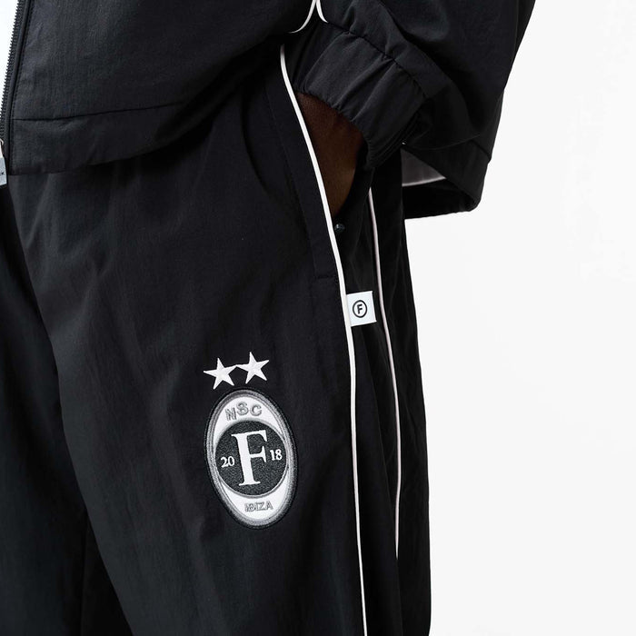 Nylon Football Tracksuit | Black