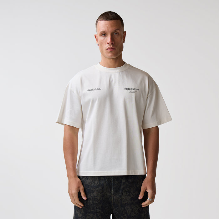 Old Fashioned T-Shirt | Chalk