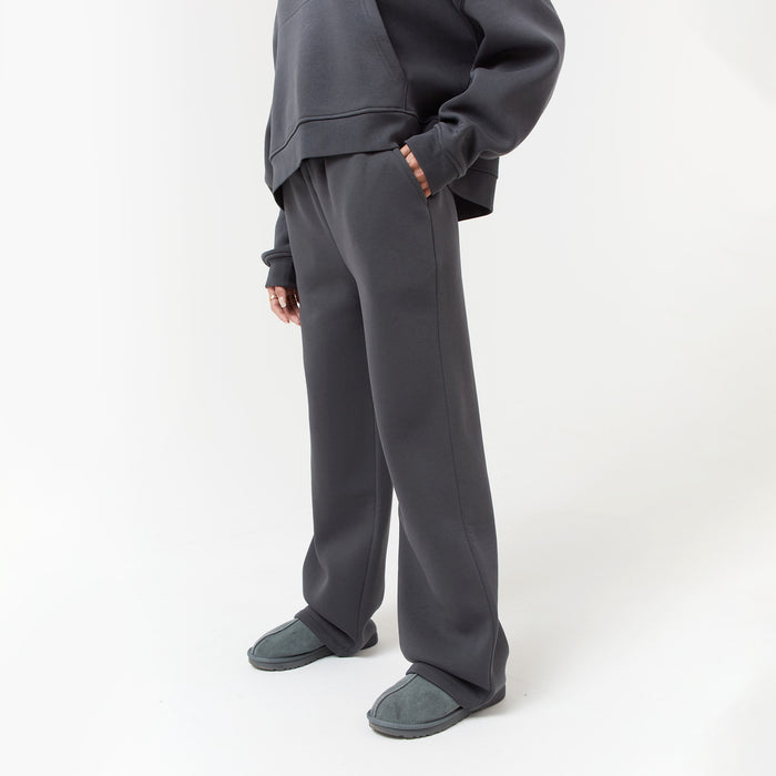 Open Hem Jogger | Dark Grey