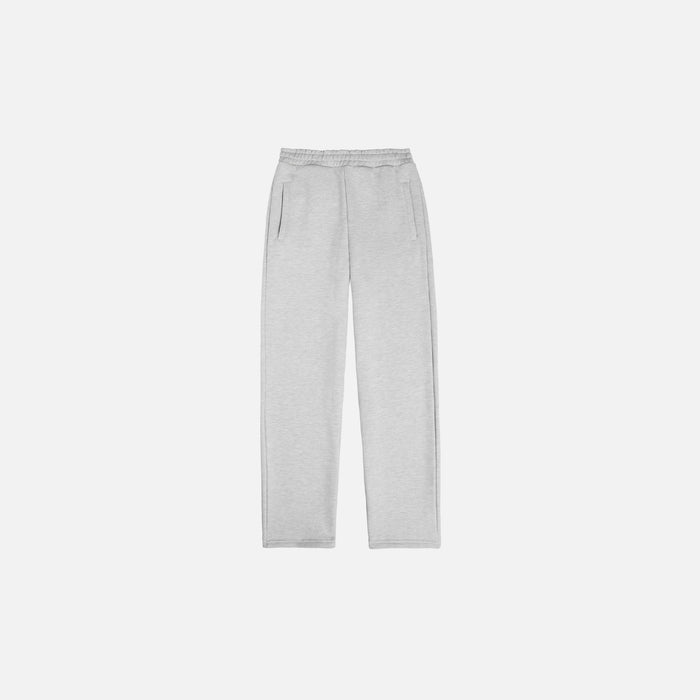 Open Hem Jogger | Grey Marl