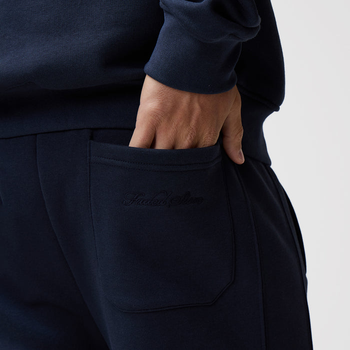 Open Hem Jogger | Navy