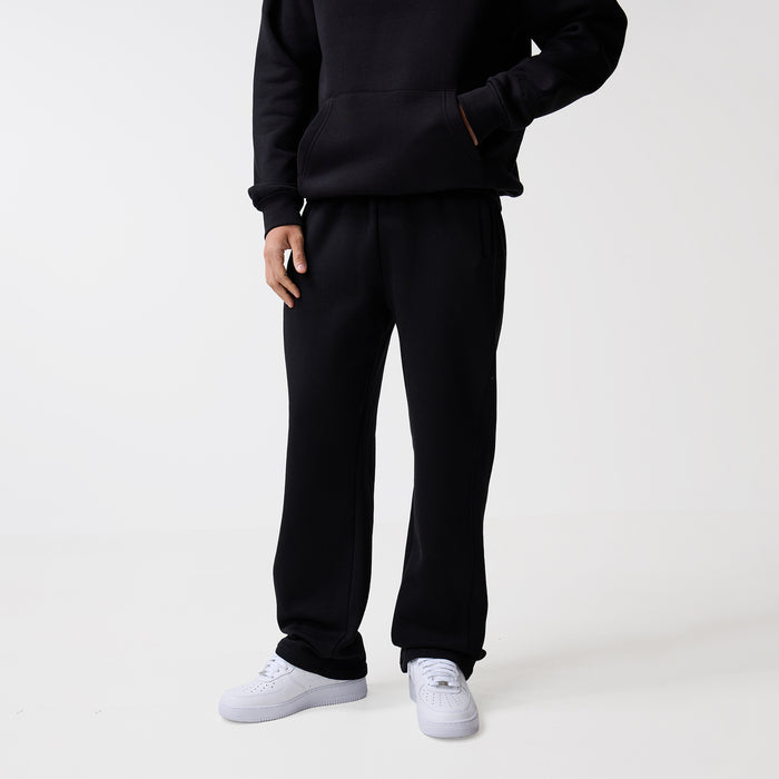 Open Hem Tracksuit | Black