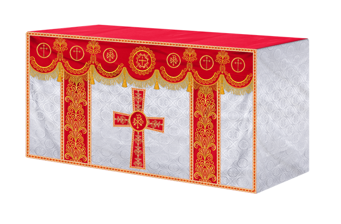 Damask / PAX / White - Red