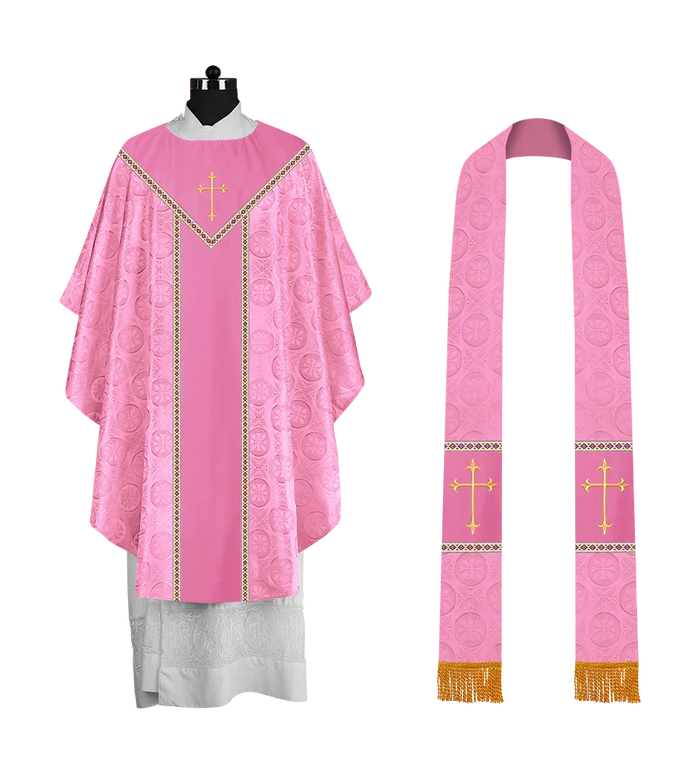 Color Trims / V Yoke / Rose