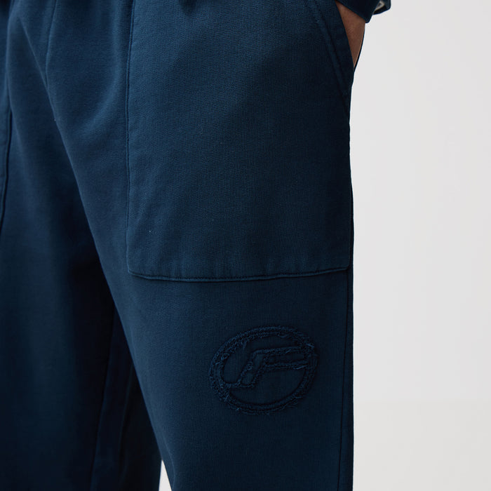 Oval Appliqué Tracksuit | Washed Navy