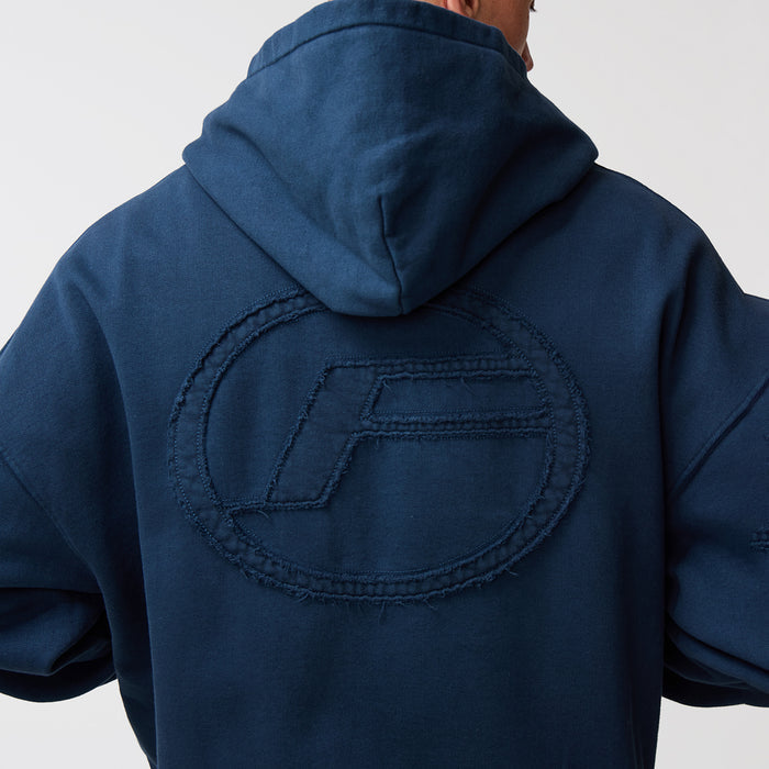 Oval Appliqué Tracksuit | Washed Navy