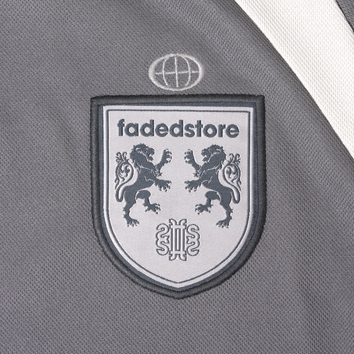 Panelled Football Jersey  |  Charcoal