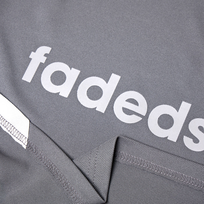 Panelled Football Jersey  |  Charcoal
