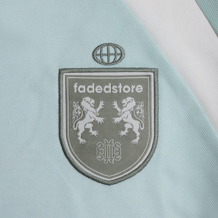 Panelled Football Jersey  |  Sun Fade Matcha