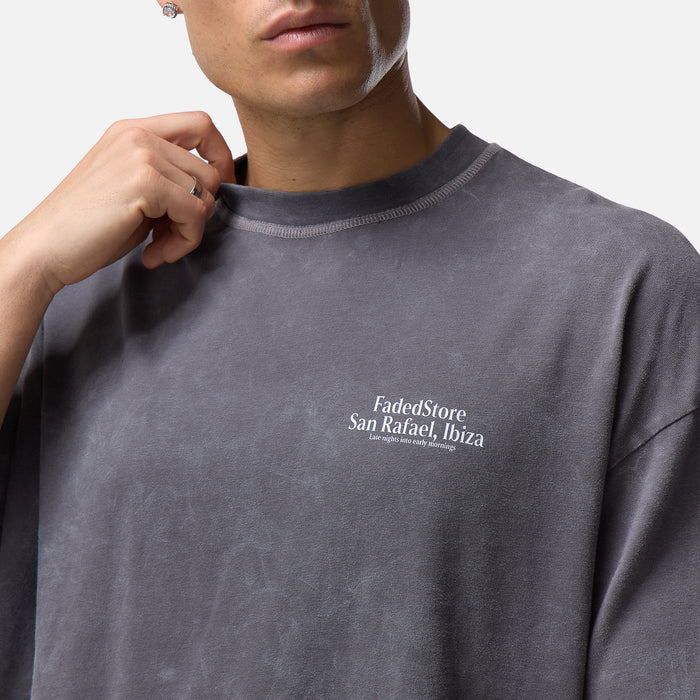 Pin Up T-Shirt | Charcoal