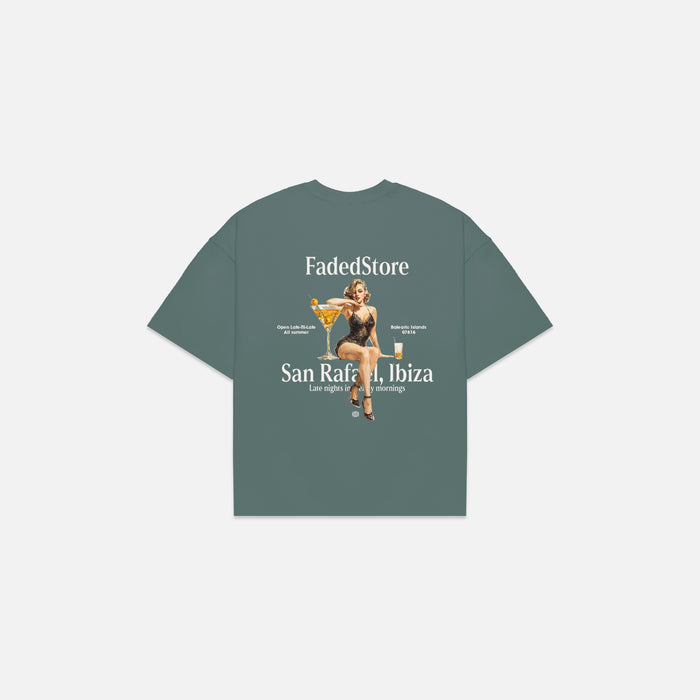 Pin Up T-Shirt | Washed Teal