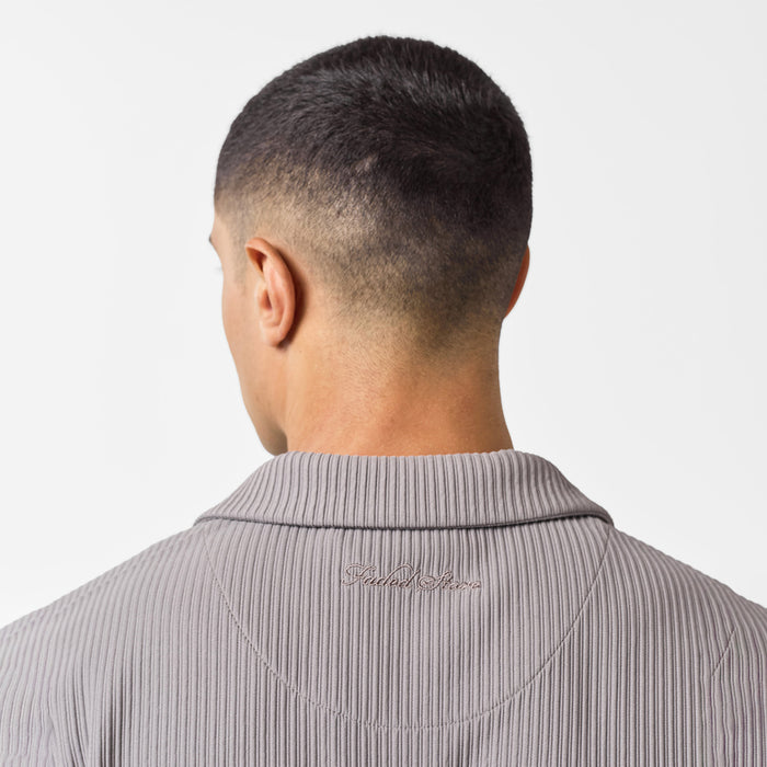 Pleated Shirt | Mushroom