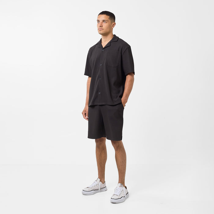Pleated Short | Black